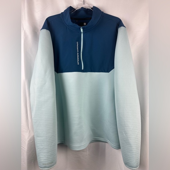 Under Armour Blue Golf Pullover